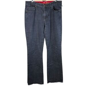 CJ by Cookie Johnson Grace Bootcut Jeans Cosmos Dark Indigo Blue Size 31
